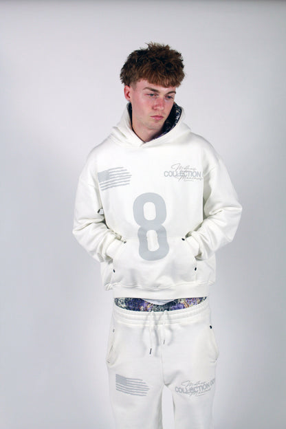 001 HOODIE WHITE