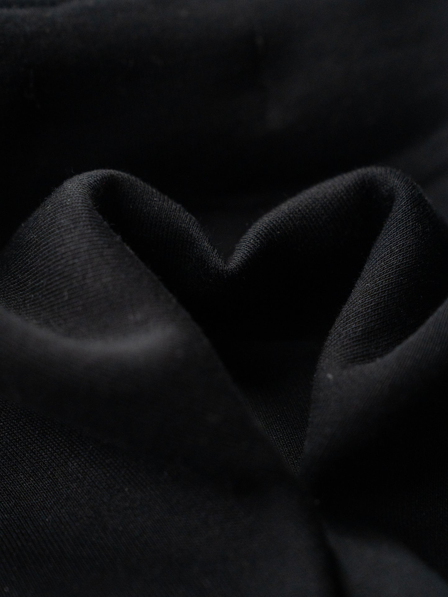 BLACK BUBBLE HOODIE