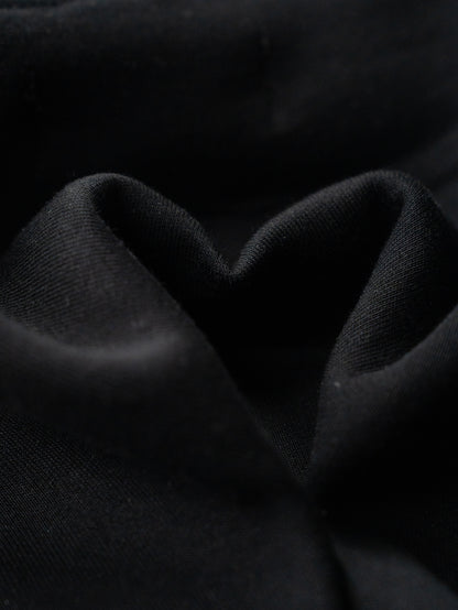 BLACK BUBBLE HOODIE