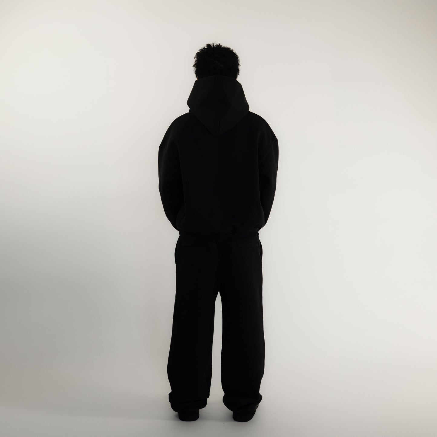 BLACK BUBBLE SWEATS