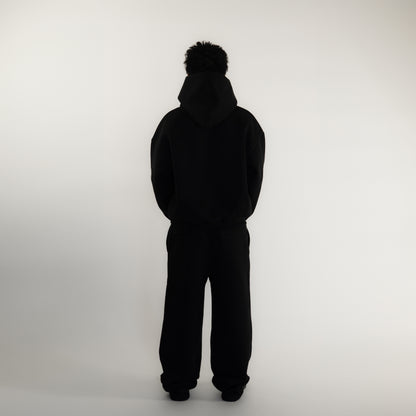 BLACK BUBBLE SWEATS