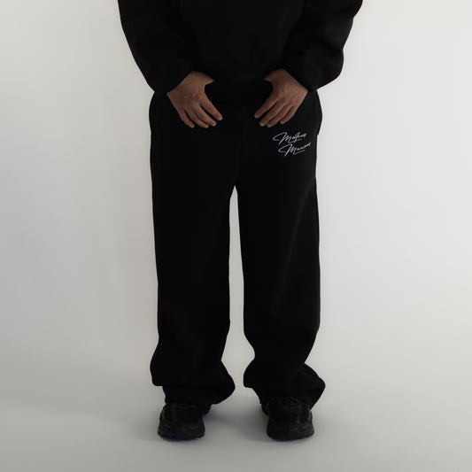 BLACK BUBBLE SWEATS