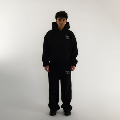 BLACK BUBBLE SWEATS