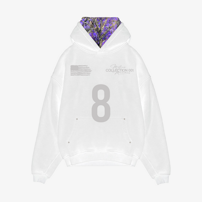 001 HOODIE WHITE